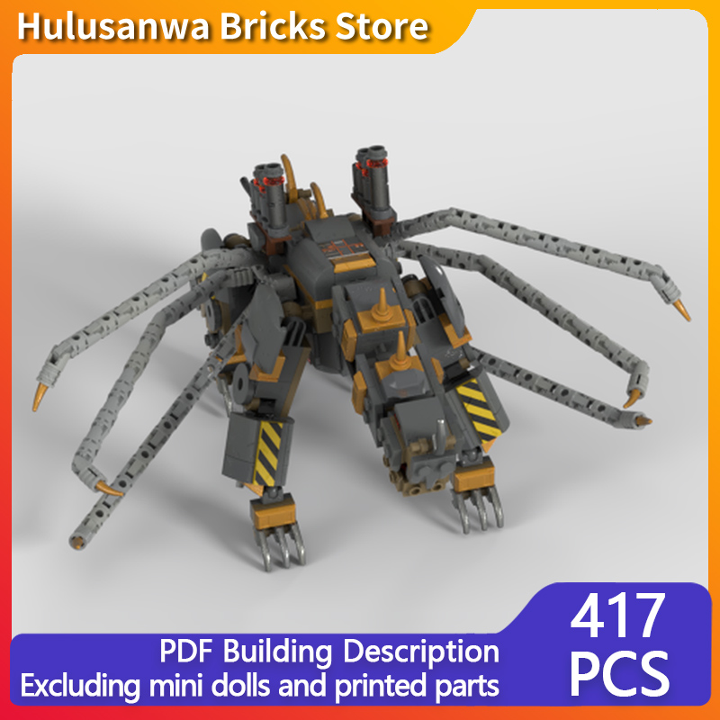 Heavy Equipment Armor - Schweres gepanzertes Maschinenmodell MOC Bausteine Kriegsgeräte